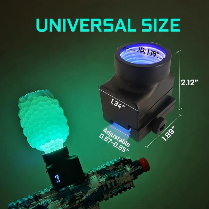 Gambar UV Lamp Adapter LED Feedneck To Light Up Gel Ball Blaster Ammo dari Matilda Market undefined Tokopedia
