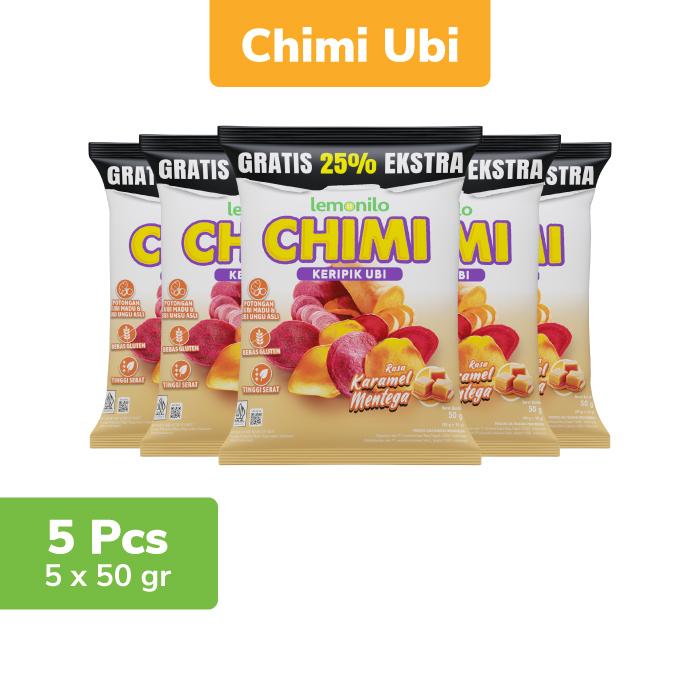 Gambar Dijual 5 Pcs Lemonilo Chimi Ubi Karamel Mentega 50g Murah dari store Estika undefined Tokopedia