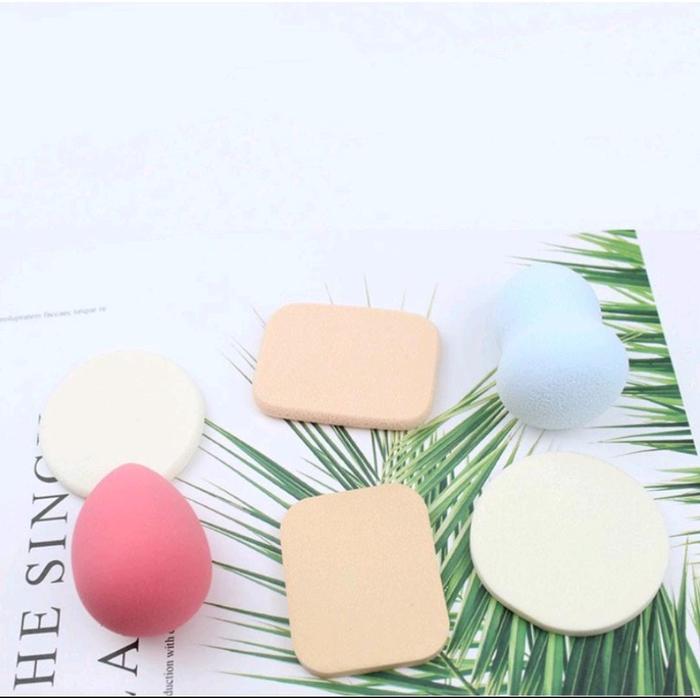 Gambar Spons Make Up Set 6 IN 1 Beauty Blender Sponge Bedak Isi 6 Pcs - beautyblender 6in1 dari Galerybeautysemarang- undefined Tokopedia