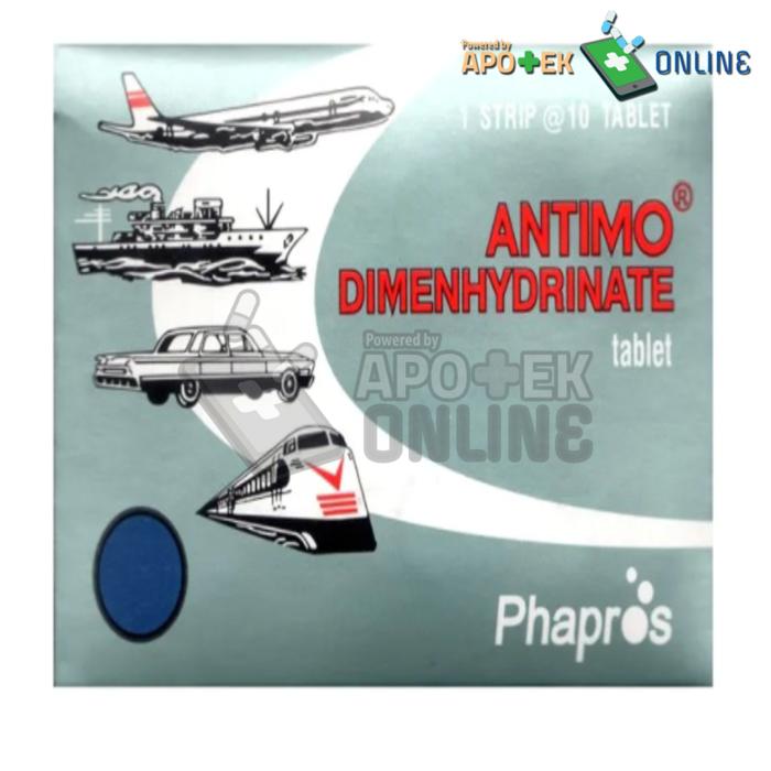 Gambar ANTIMO 50MG 1 STRIP 10 TABLET dari Apotek Sehati Curug undefined Tokopedia
