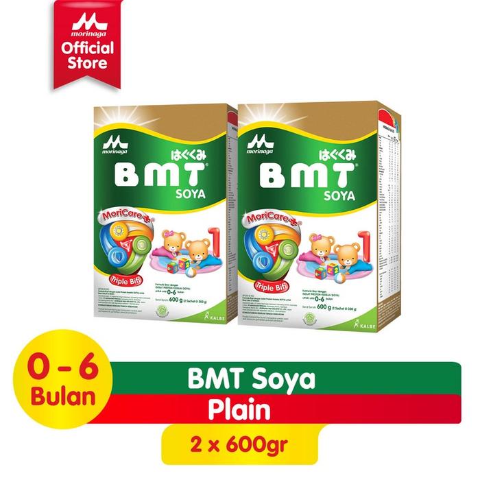 Gambar 2pcs BMT Soya 600 g Susu Formula Bayi 0-6 Bulan dari mom&amp;babystore2 undefined Tokopedia