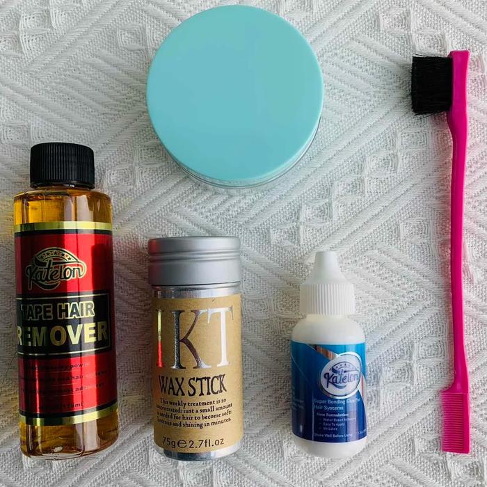 Gambar Boymia Wig Glue Waterproof Lace Glue Invisible Bonding Glue For T dari Hiroshi Gold undefined Tokopedia