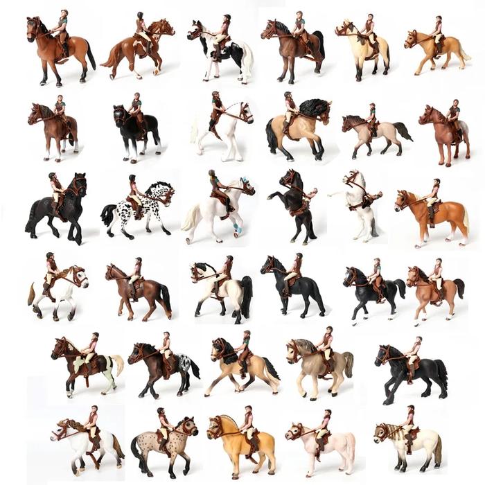 Gambar Realistic Equestrian Rider Horse With Saddle And Bridle Riding Pl dari Haruki Han undefined Tokopedia