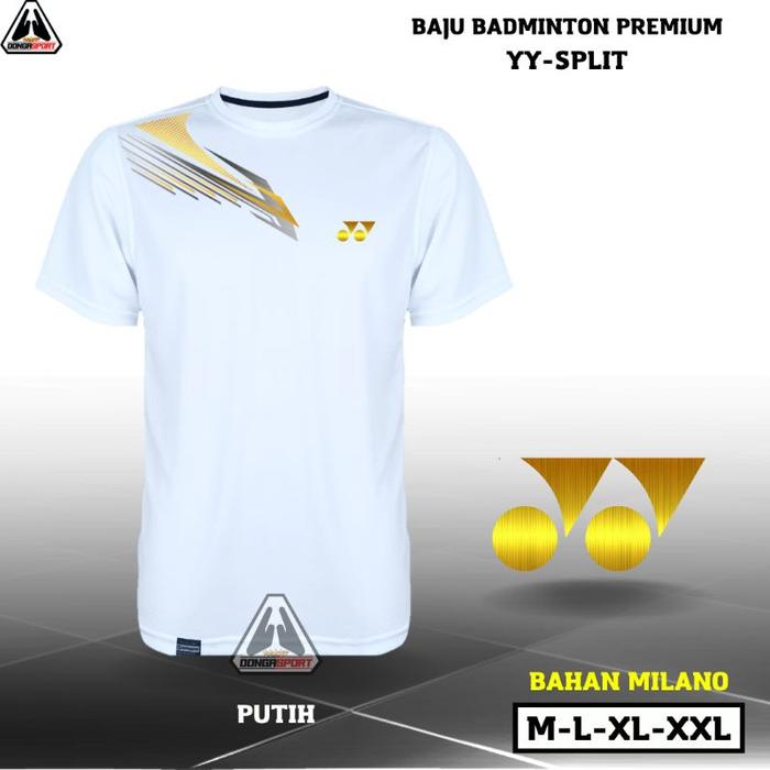 Gambar BPL-51 LN SPLIT BAJU BTON PREMIUM KAOS BTON JERSEY BULUTANGKIS SABLON - YY SPLIT-PUTIH, M dari SukisnoShop@98 undefined Tokopedia