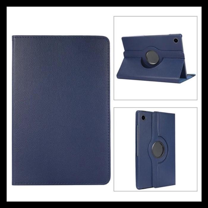 Gambar Samsung Galaxy TAB A9 8.7 Inch /A9+ Plus 11 Inch Book Rotary Flip Case - BIRU NAVY., A9+PLUS 11 INCH dari Tsuraya Storee undefined Tokopedia