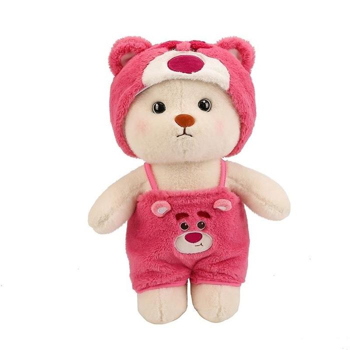 Gambar CUCI GUDANG Boneka Bear Custom Standing Ukuran Besar 50cm Dino Lotso S dari yellow tang undefined Tokopedia