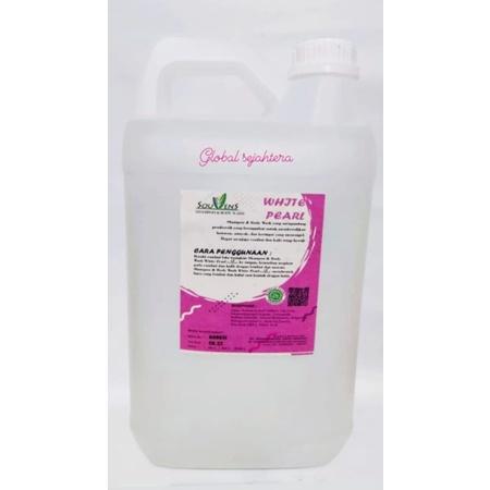 Gambar SHAMPO AND BODY WASH 5 LITER (2 IN 1) / SHAMPO DAN SABUN MANDI (BPOM) - Putih dari Ameliastoree12 undefined Tokopedia