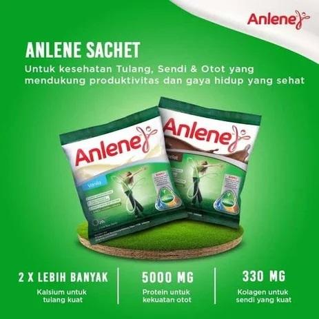 Gambar ( 1 Renceng isi 10 pcs ) Susu Bubuk Anlene Sachet 25 gr dari ZidanFarisStore8866 undefined Tokopedia