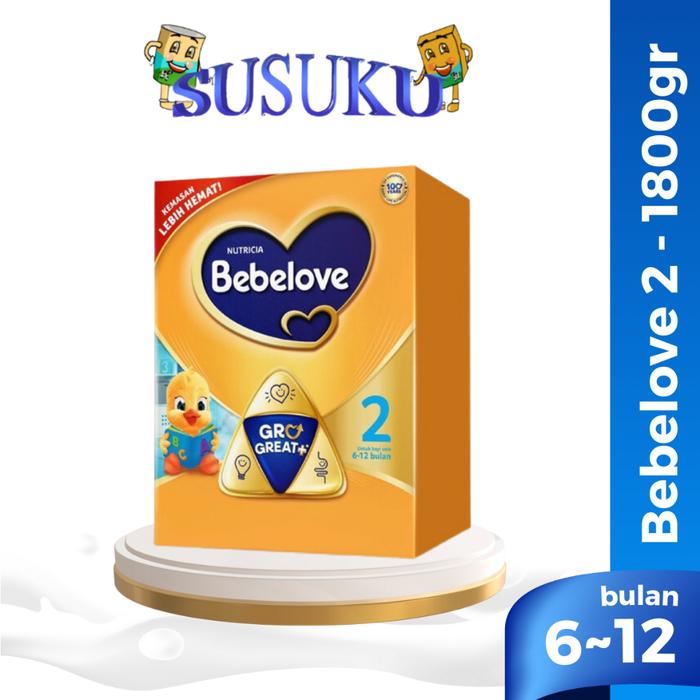 Gambar Bebelove 2 HIQ-EQ Susu Formula Bayi 6-12 bulan 800gr/1800gr - 1800gr dari mom&amp;babystore2 undefined 4 Tokopedia