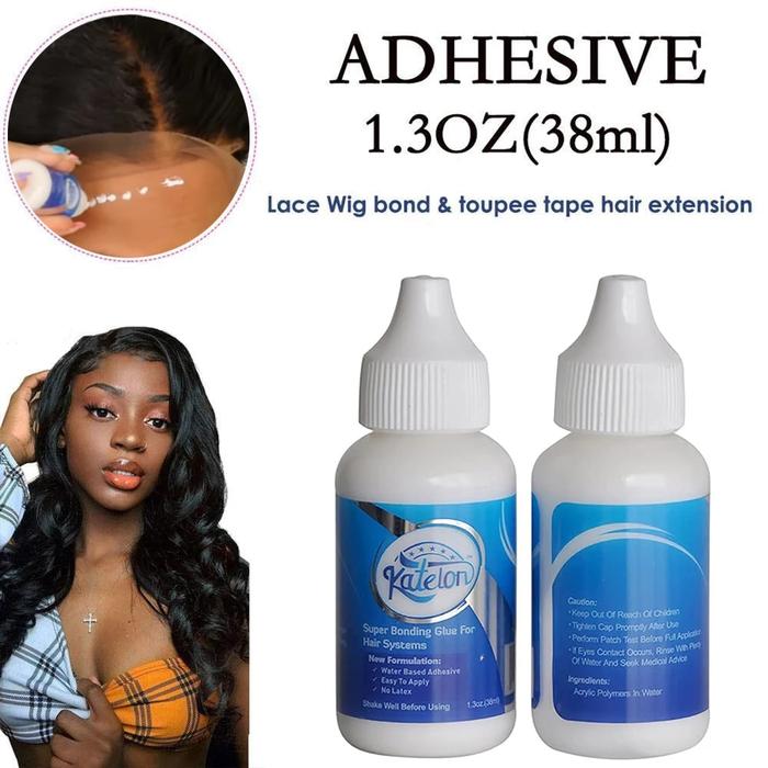 Gambar Wig Glue 2Pc 38Ml Super Bonding Adhesive Glue For Hair Systems Or dari Hikari Moon undefined Tokopedia
