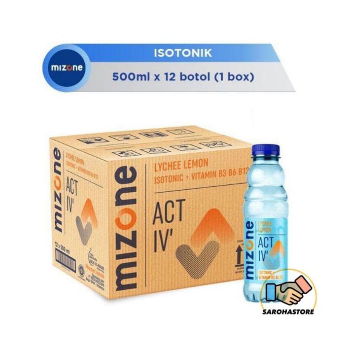 Gambar 1 Dus Isi 12 pcs Mizone Active 500 ml dari AlitaaShopp undefined Tokopedia