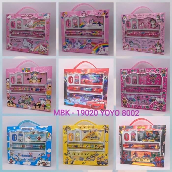 Gambar Stationary Set Cewek Karakter Anak/Tempat pensil Anak set karakter dari TASYA04 undefined Tokopedia