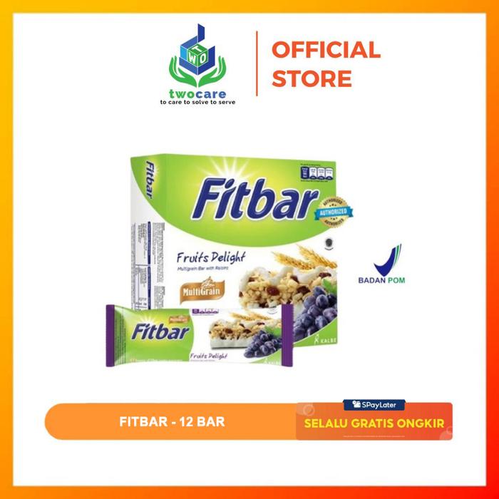 Gambar Fitbar Tiramisu Choco Nuts Fruit Delight Multigrain 12 Pcs X 22 Gram dari woodtoko undefined Tokopedia