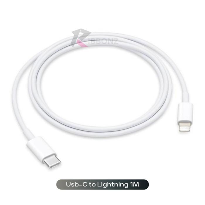 Gambar Paket Fast Charging usb c adapter 20W dan type c to lightning cable - C to Light 1M dari Ribbonz undefined Tokopedia