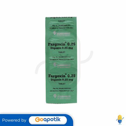 Pargoxin Injeksi Jual FARGOXIN 0.25 MG STRIP 10 TABLET - Kab. Bogor - Apotek Bunda farma ...