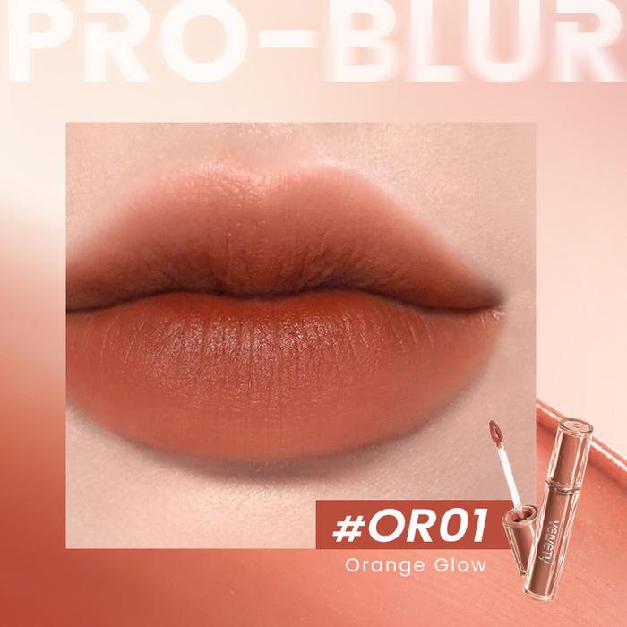 Gambar FOCALLURE Pro-blur Velvet Lipstick Lightweight  Melembapkan - FA L15 - OR01 dari queenbee kosmetik undefined Tokopedia