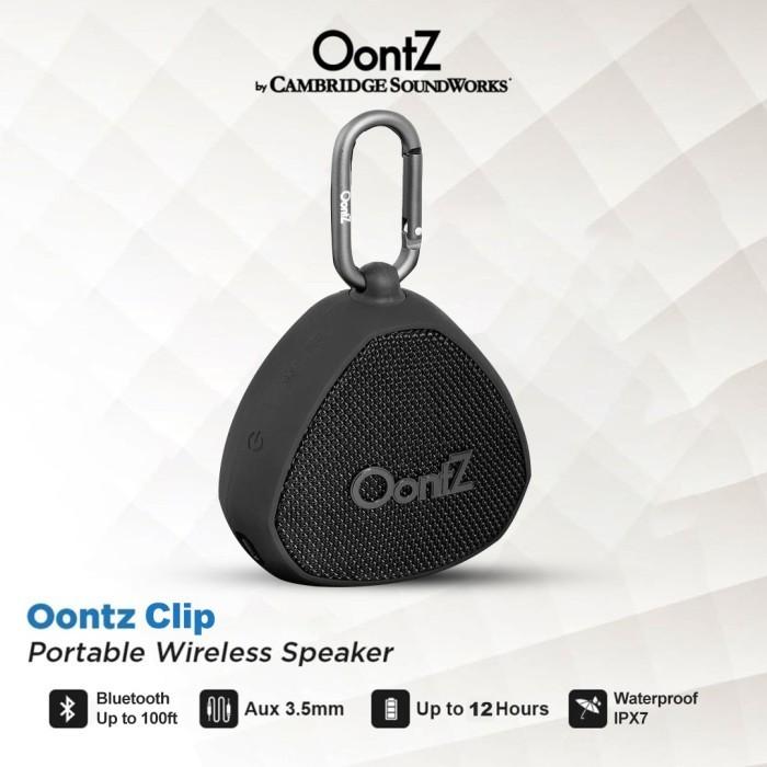 Gambar OONTZ Speaker Clip Portable Bluetooth Speaker Integrated Carabiner dari PC Rakitan Official undefined Tokopedia