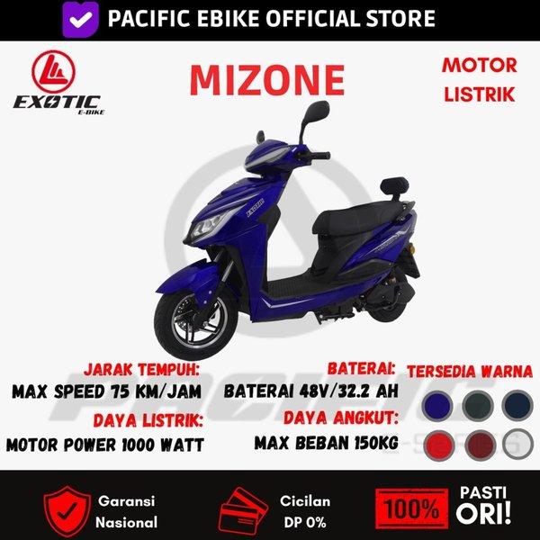 Gambar Pacific tic MIZONE Motor Listrik by Pacific - blue dari Vijendra Store_id undefined Tokopedia