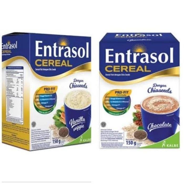 Gambar Entrasol Quick Start Cereal isi 5 sachet dari KAOSSABLON 99 undefined Tokopedia