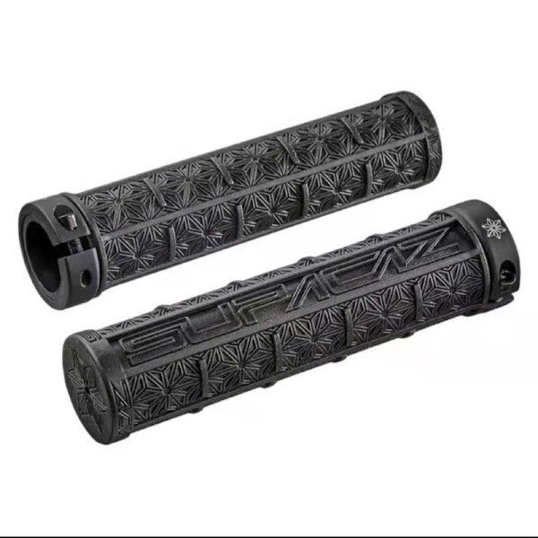 Gambar Handgrip SUPACAZ Grizips lock on - Grip Cocok Sepeda Lipat MTB Minion - BLACK dari Valdesa Store undefined Tokopedia