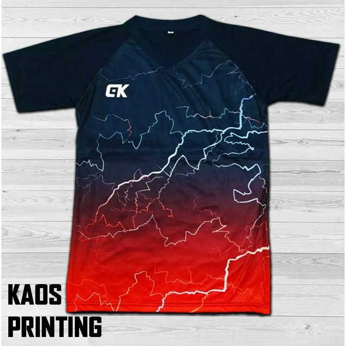Gambar TP04 KAOS OLAHRAGA PRINTINGJERSEY BOLAKAOS TEAM OLAHRAGAKOSTUM - TR029ATASAN, M dari Gusti rayana undefined Tokopedia
