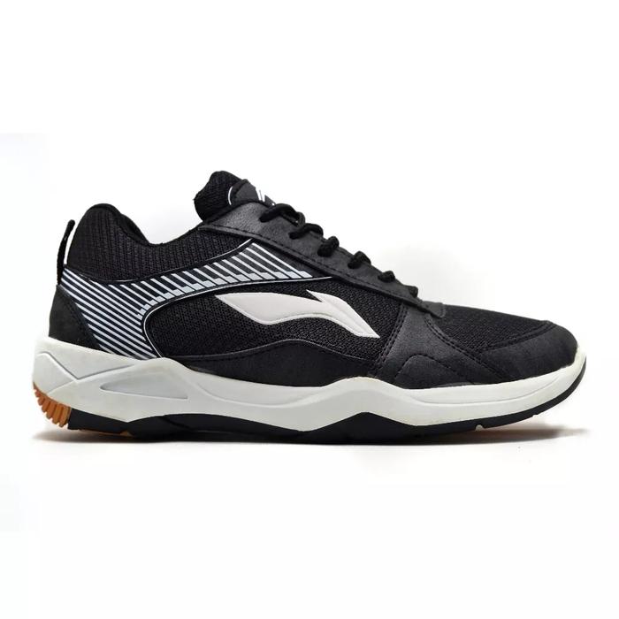 Gambar Sepatu Badminton Pria Sneaker Sport Olahraga Lari Tenis Bulutangkis Size 39-43 Cowok - HITAM PUTIH - Hitam, 40 dari Alton Shoes undefined Tokopedia