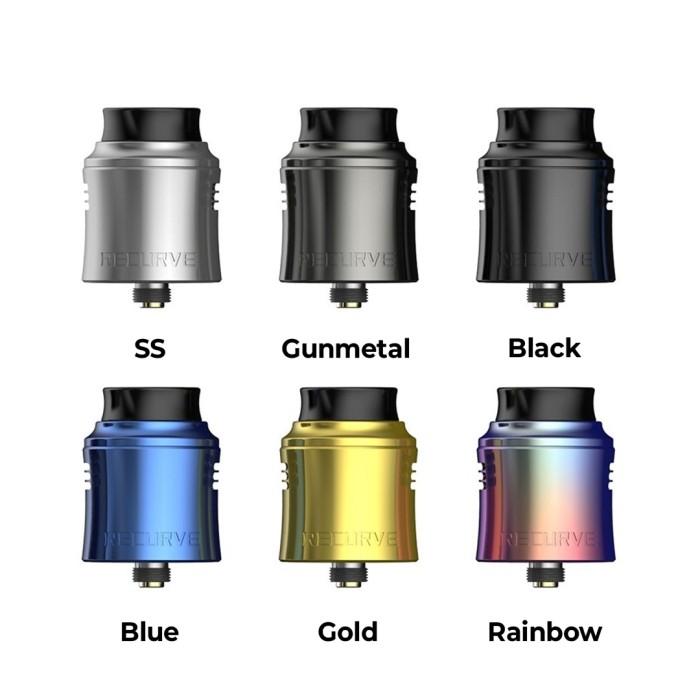 Gambar Wotofo Recurve V2 Dual RDA 24.6MM 100% Authentic by Wotofo / Recurve - - GOLD dari Jakartavapecorner undefined Tokopedia