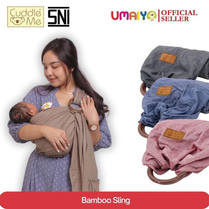 Cuddle Bamboo Ring Sling Cuddle Sling (Jual MURAH Cuddle Me Bamboo