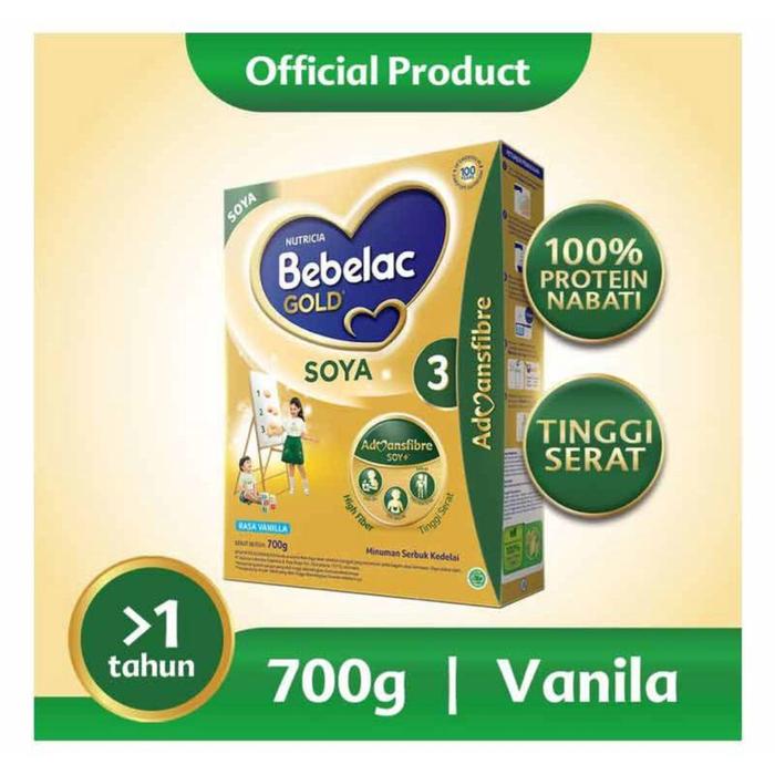 Gambar :: TERMURAH ! Bebelac 3 soya vanila 700gr dari ahmadalvian1245 undefined Tokopedia