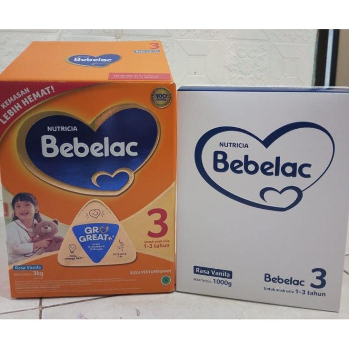 Gambar :: Bebelac 3 dan 4 Vanila & Madu 1 gr 800gr 3 gr (exp 2025) dari ahmadalvian1245 undefined Tokopedia