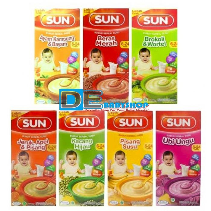 Gambar :: SUN BUBUR SEREAL 6+ 120gr KEMASAN BOX dari LASTIMAHARANI2 undefined Tokopedia