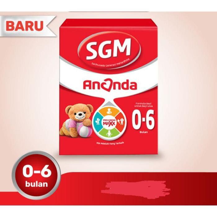Gambar :: SGM ANANDA SUSU FORMULA Bayi 0-6 BLN 600 & 1GR dari ahmadalvian1245 undefined Tokopedia