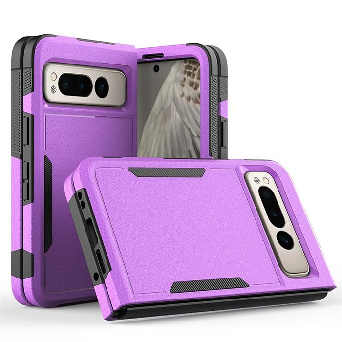 Gambar Casing For Google Pixel Fold Armor TPU+PC Camera Screen Guard 360 Full - Purple, Pixel Fold dari Pear' Case undefined Tokopedia