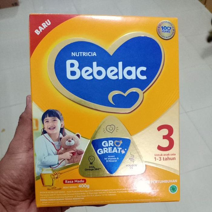 Gambar :: Nutricia Bebelac 3 400 gr dari ahmadalvian1245 undefined Tokopedia