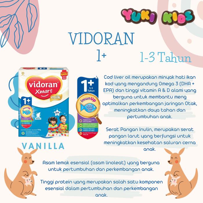 Gambar :: Vidoran 1+ 700gr (1-3 Tahun) dari LASTIMAHARANI2 undefined Tokopedia