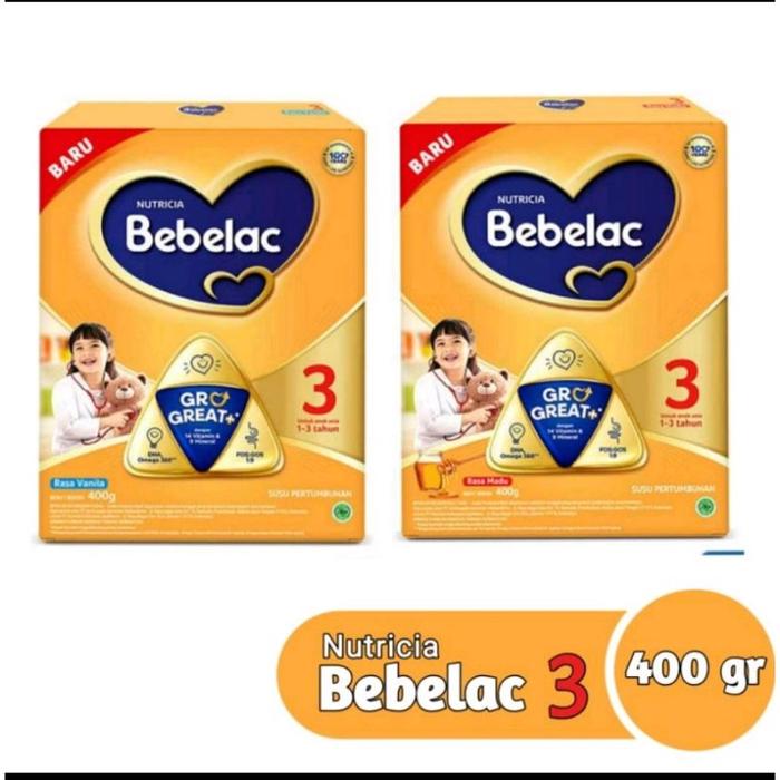 Gambar :: BEBELAC 3 400gr Madu\Vanila dari ahmadalvian1245 undefined Tokopedia
