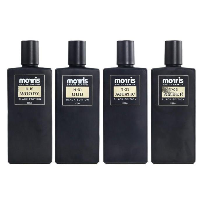 Gambar Morris Eau De Parfum Black Edition Series 100ml - Amber dari POVSTOREID undefined Tokopedia