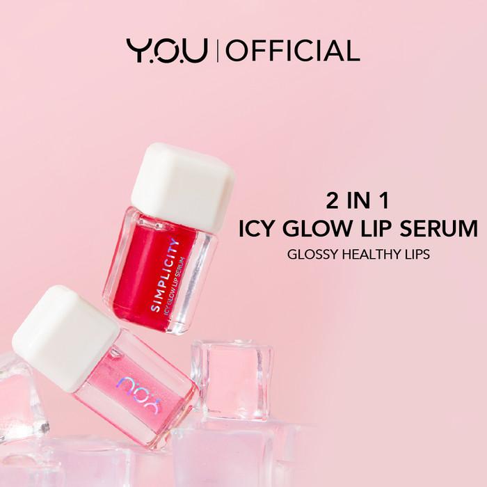Gambar YOU Simplicity Icy Glow Lip Serum | Glossy Glowing Lip Special Bundle - Double dari Ristian Id undefined Tokopedia