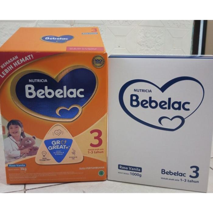 Gambar :: Bebelac 3 dan 4 Vanila & Madu 3 gr 1800 gr 1 gr 800 gr (exp 2025) dari ahmadalvian1245 undefined Tokopedia