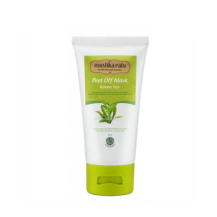 Gambar Mustika Ratu Peel Off Mask 60gr - Masker Wajah - Greentea dari POVSTOREID undefined Tokopedia