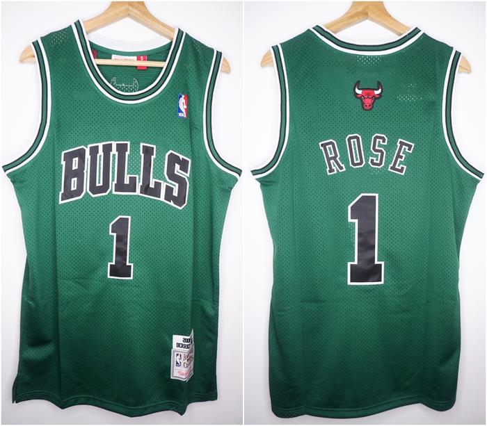 Patrick's Day Bulls Jersey Green Jual JERSEY BASKET CLASSIC