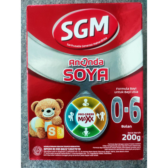 Gambar :: SGM Soya 0-6 bulan 200gr dari LASTIMAHARANI2 undefined Tokopedia