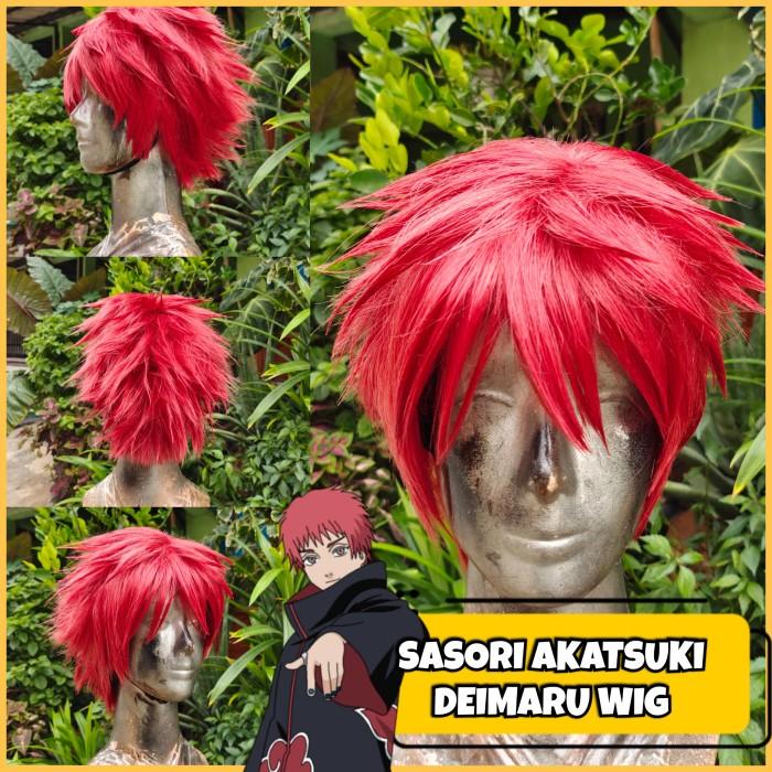 Gambar Rambut Kostum Wig Sasori Anime Manga Naruto Shippuden Akatsuki dari Versaceriess undefined Tokopedia
