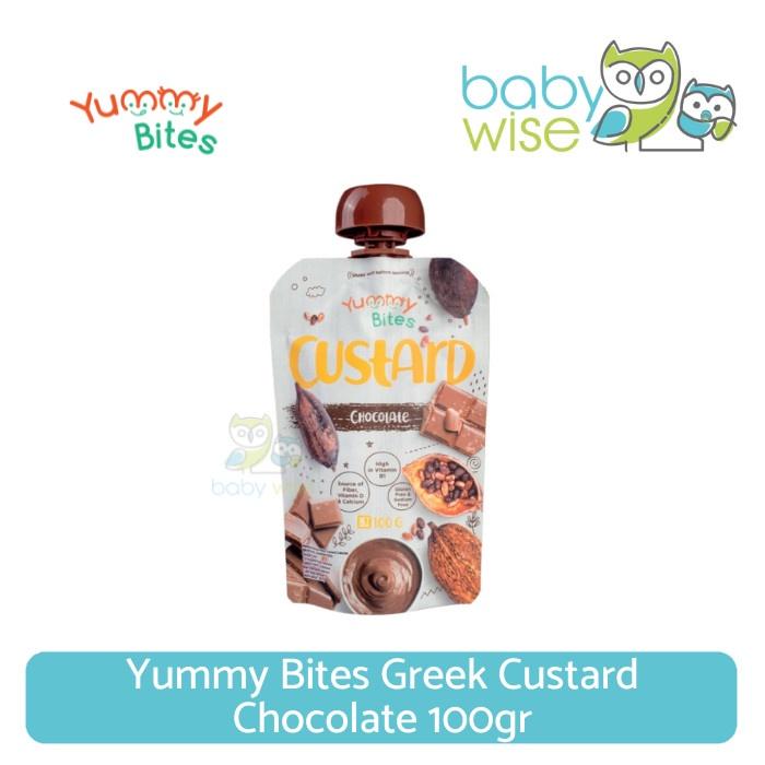 Gambar Yummy Bites Greek Custard Chocolate 100gr dari ERIKSTORE 87 undefined Tokopedia