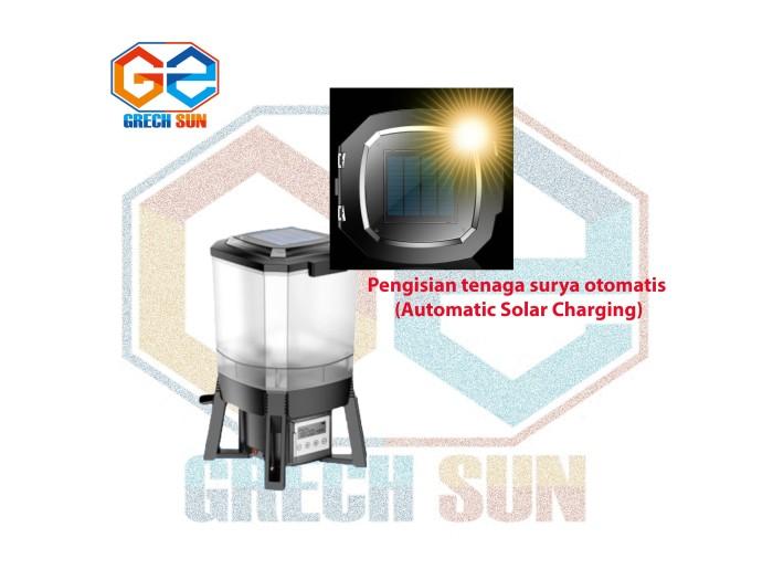 Gambar ORIGINAL SUNSUN GRECH CFF 206 6L AUTOFEEDER SOLAR POWER TECHNOLOGY dari rahmadeliahop undefined Tokopedia