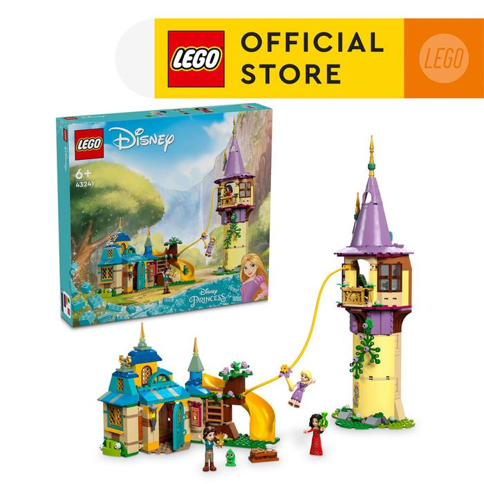 Gambar LEGO Disney Princess 43241 Rapunzel's Tower & The Snuggly Duckling dari LEGO ID Official Distributor undefined Tokopedia