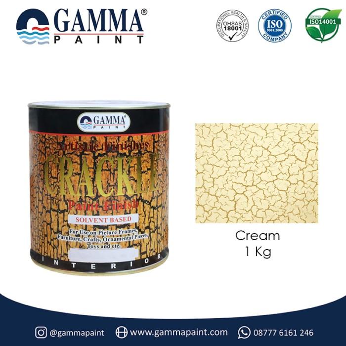 Gambar CRACKLE Paint Effect - 1L - Solvent Based - Cat Efek Motif Retak murah - Cream dari agusi storee undefined Tokopedia