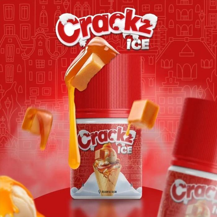 Gambar Crackz Ice V3 Belgian Ice Cream 60ml by Tetra - 3mg dari NNVape undefined Tokopedia