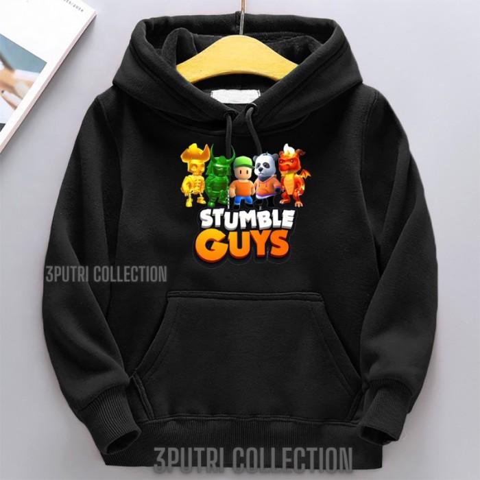 Gambar STUMBLE GUYS Sweater Hoodie Anak Laki Laki Anak Cowok Umur 2 - 13 th - Hitam, M (2-3 TH) dari shifon store undefined Tokopedia