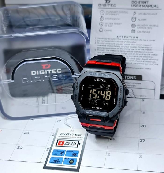 Gambar Terlaris Jam Tangan Sport Pria Digitec 5169 Digital Anti Air Water - Black dari digitalsstoree undefined Tokopedia